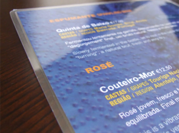 LEN01 Ementa Monofolha Ementa Monofolha